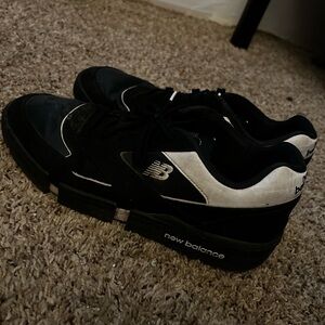 New Balance Black and White Sneakers